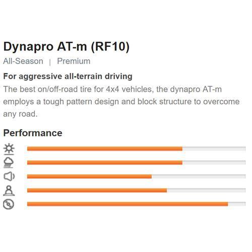 Hankook,Dynapro AT-m RF10,هانکوک,ون,لاستیک